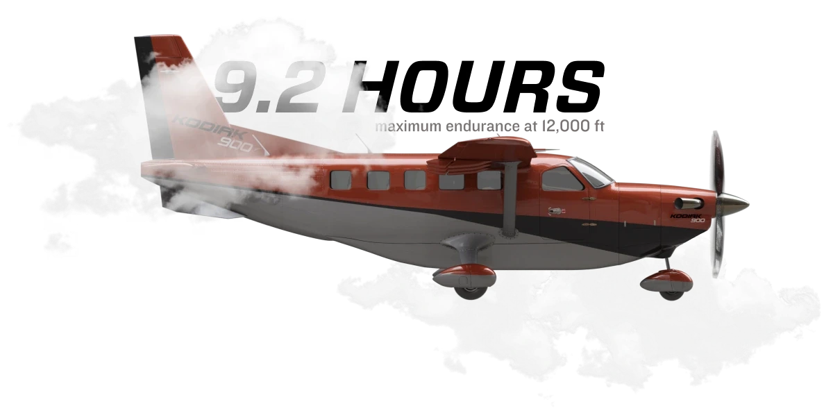 Kodiak 900 Range and endurance