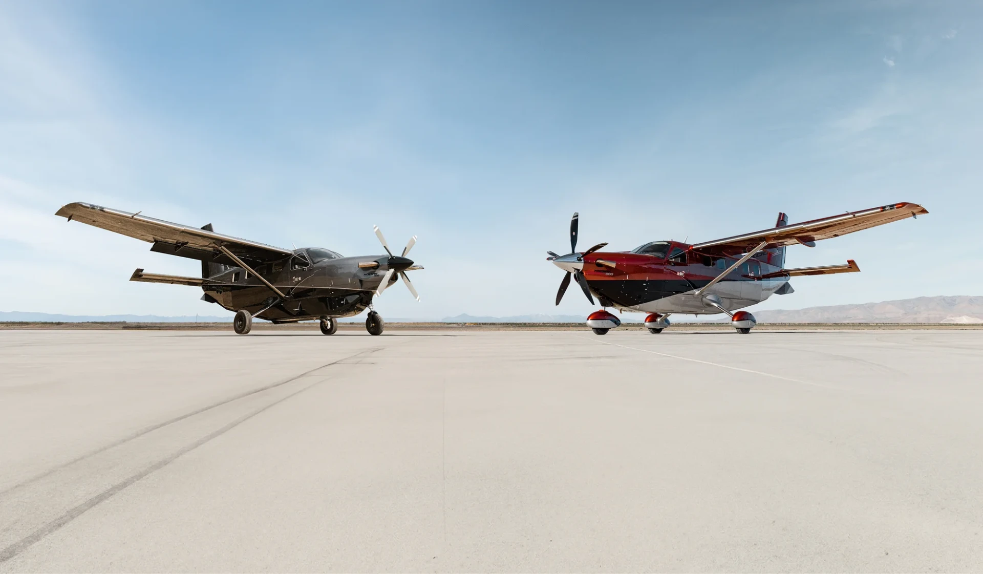 Ready now, specifications Kodiak 100 et Kodiak 900